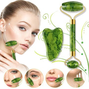 Face Roller and Jade Stone Set