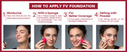 FV Waterproof Matte Liquid Foundation – Natural Beige (30g)