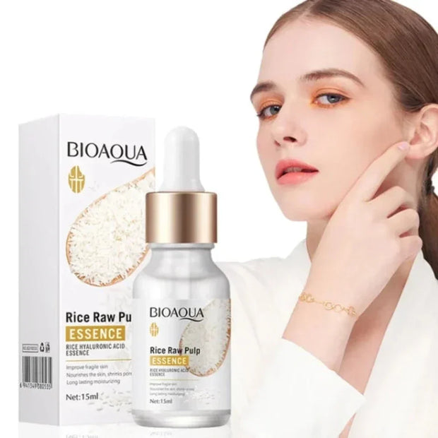 Bioaqua Rice Raw Pulp Hyaluronic Acid Serum