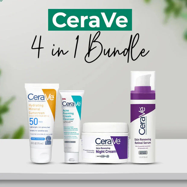 CeraVe 4-in-1 Kit Skincare Bundle