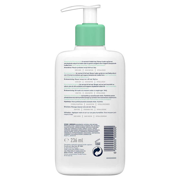 Cerave Foaming Cleanser Gel