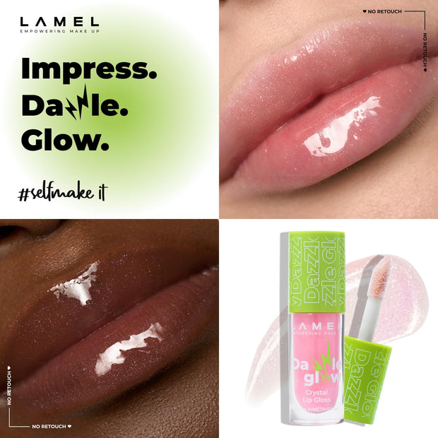 LAMEL Dazzle Glow Lip Gloss 401 Blossom 5ml