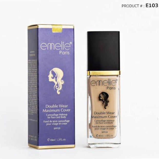Emelie Full Coverage Skin Foundation 30ML