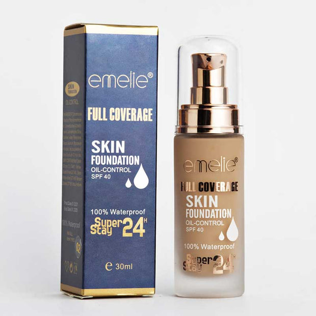 Emelie Full Coverage Skin Foundation 30ML