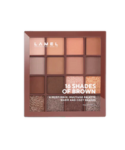LAMEL 16 Shades Of Brown Eyeshadow Palette № 16-3