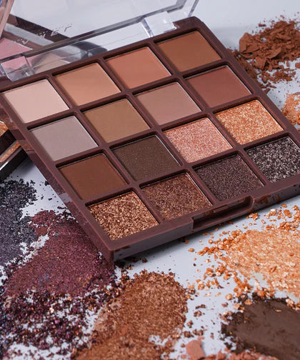 LAMEL 16 Shades Of Brown Eyeshadow Palette № 16-3