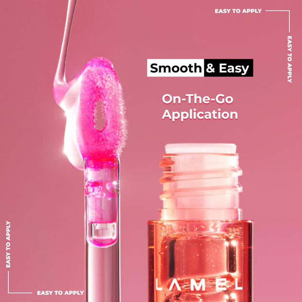 LAMEL All in One Lip Tinted Plumping Oil №404 Berry Ice 3ml