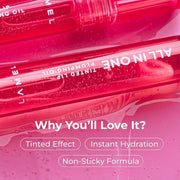 LAMEL All in One Lip Tinted Plumping Oil №404 Berry Ice 3ml