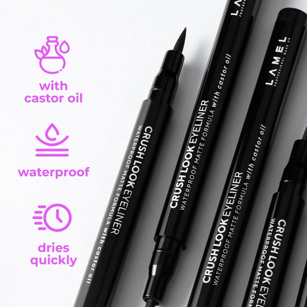 LAMEL Crush Look Eyeliner №401 Black