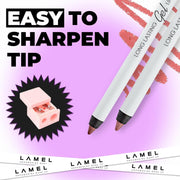 LAMEL Long lasting Gel Lip Liner №408 Pink Plum