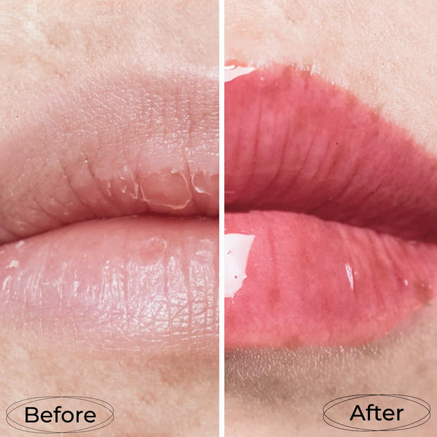 LAMEL Moisturizing Lip Oil LET'S GLAZE 402 Strawberry Jam 4gm