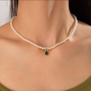 Elegant Gold-Plated Pearl & Necklaces for Women