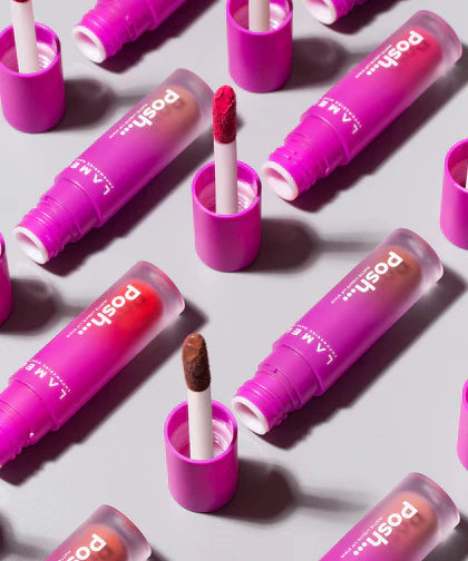 LAMEL Posh Matte Liquid Lip Stain 405 Punch Pink 4gm