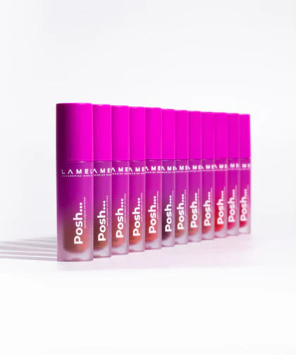 LAMEL Posh Matte Liquid Lip Stain 406 Ruby Red 4gm