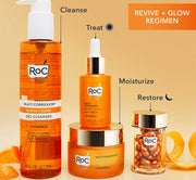 ROC Multi Correxion Revive + Glow Vitamin C Night Serum Capsules - 30 PACK
