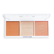 Relove By Revolution Colour Play Contour Trio Palette Sugar