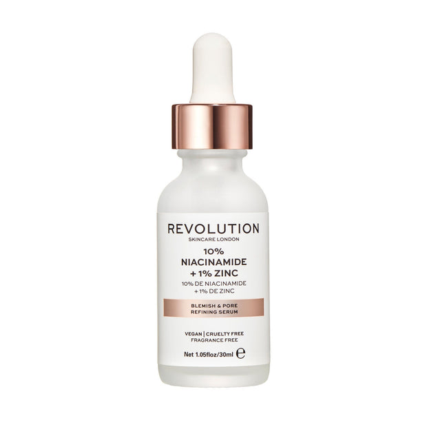 Revolution Skincare 10% Niacinamide And 1% Zinc Blemish & Pore Serum 30ml