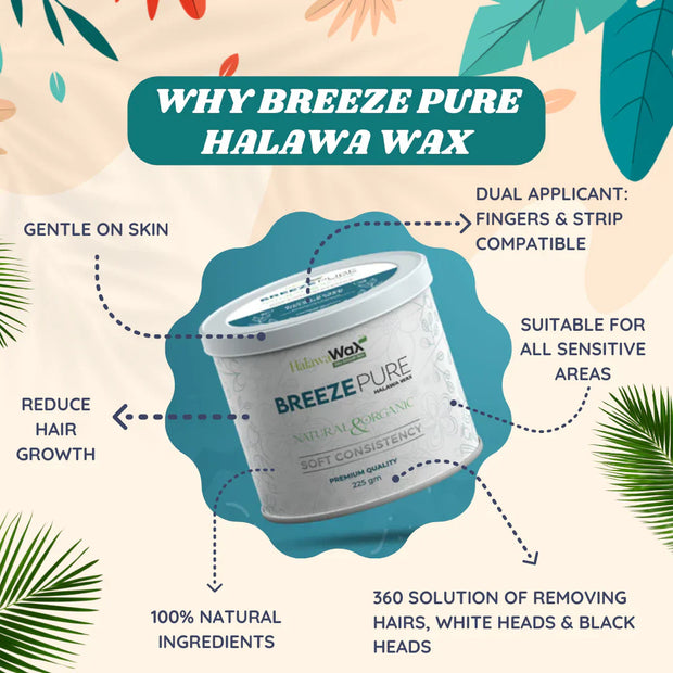 Breeze Pure Halawa Wax
