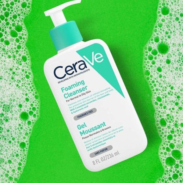 CeraVe Foaming Facial Cleanser 237ml – Gentle & Oil-Control Formula