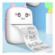 Mini Portable Pocket Thermal Printer – Wireless & Inkless (Random Color)