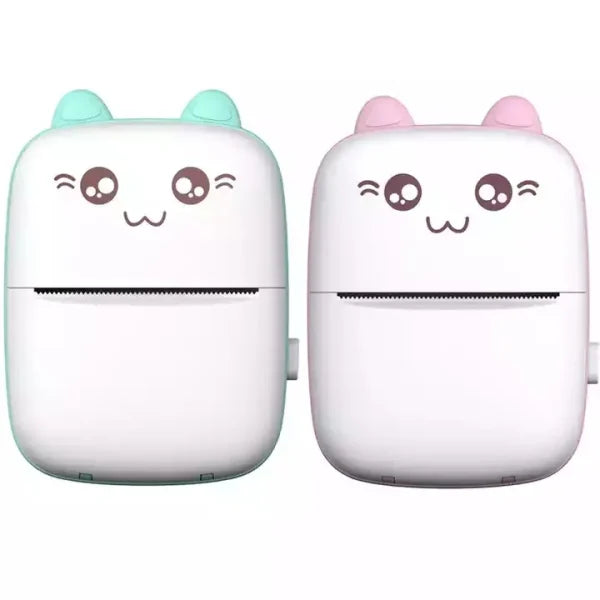 Mini Portable Pocket Thermal Printer – Wireless & Inkless (Random Color)