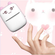 Mini Portable Pocket Thermal Printer – Wireless & Inkless (Random Color)