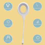 USB Smart Voice-Controlled LED Light